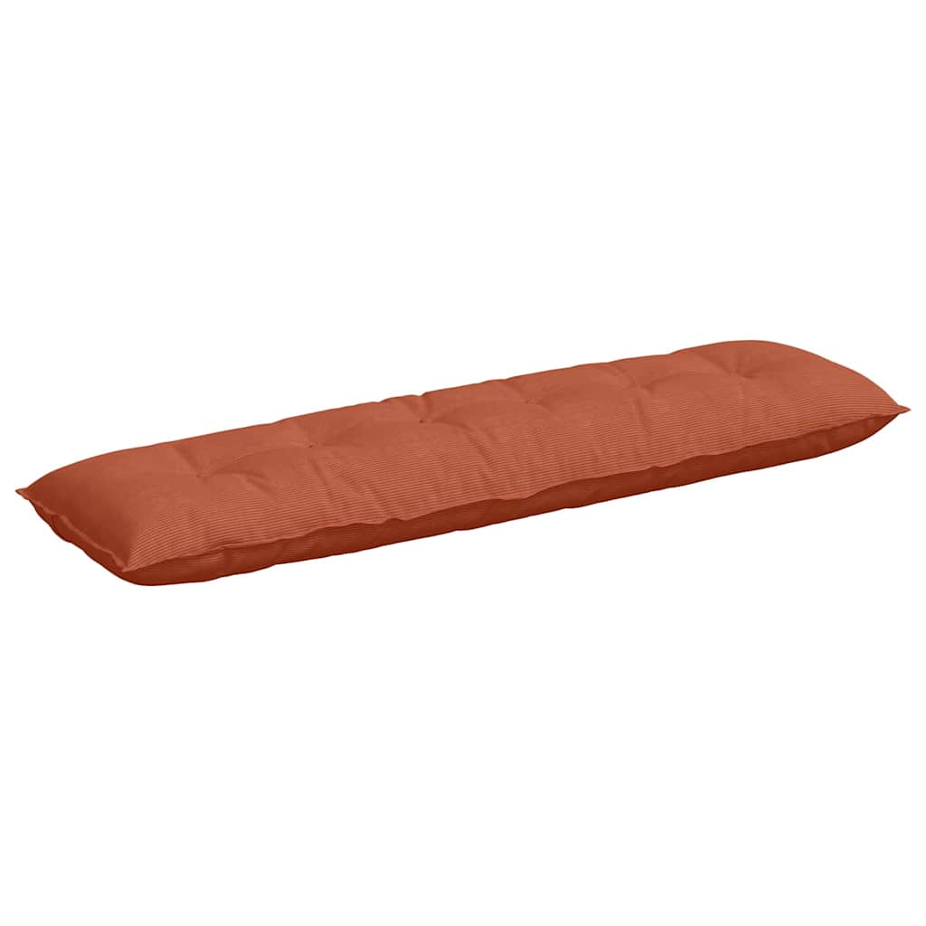 Rugkussen Rood-oranje 180 x 50 cm Cordstof is nu te koop bij PeponiXL, paradijselijk wonen!