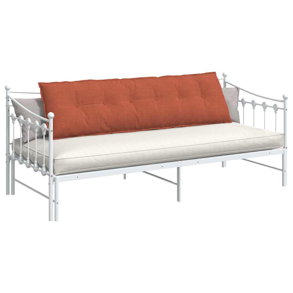 Rugkussen Rood-oranje 180 x 50 cm Cordstof is nu te koop bij PeponiXL, paradijselijk wonen!