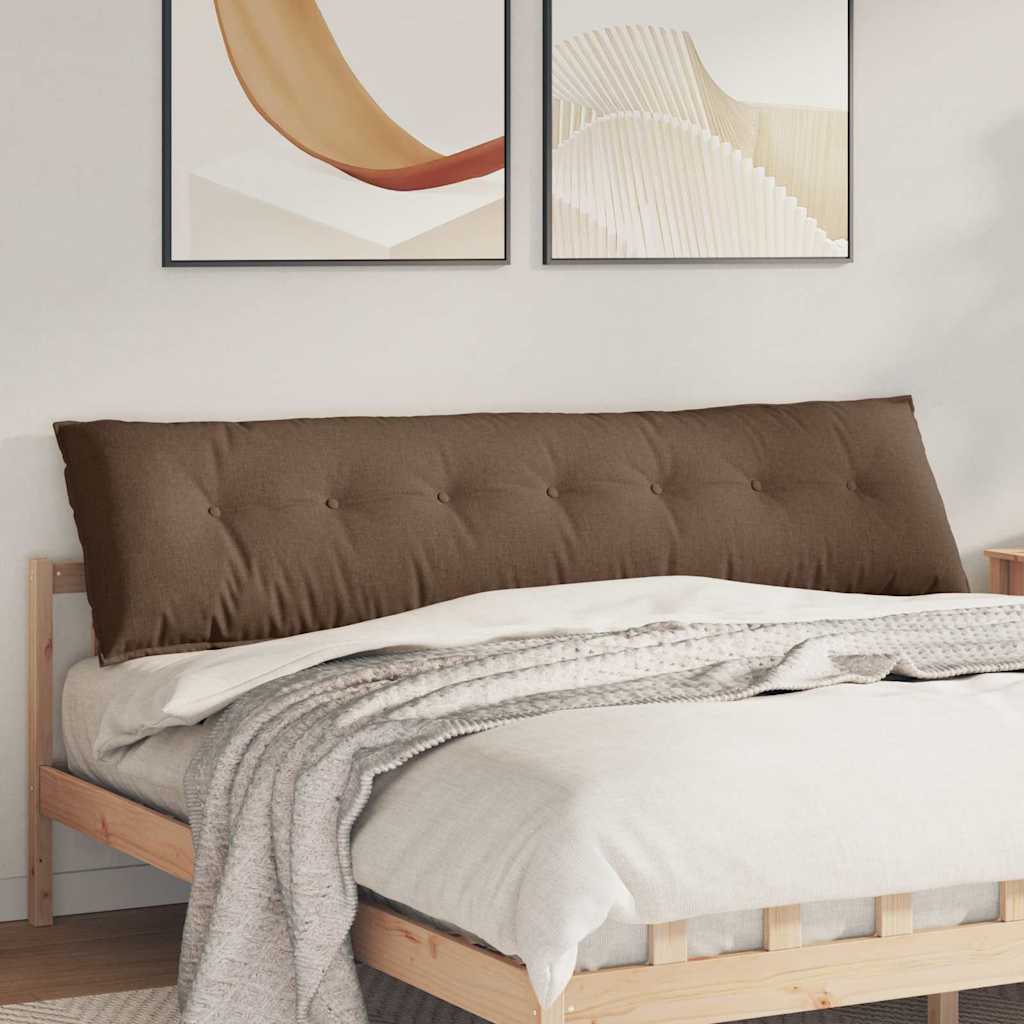 Rugkussen Bruin 200 x 19 x 50 cm Stof is nu te koop bij PeponiXL, paradijselijk wonen!