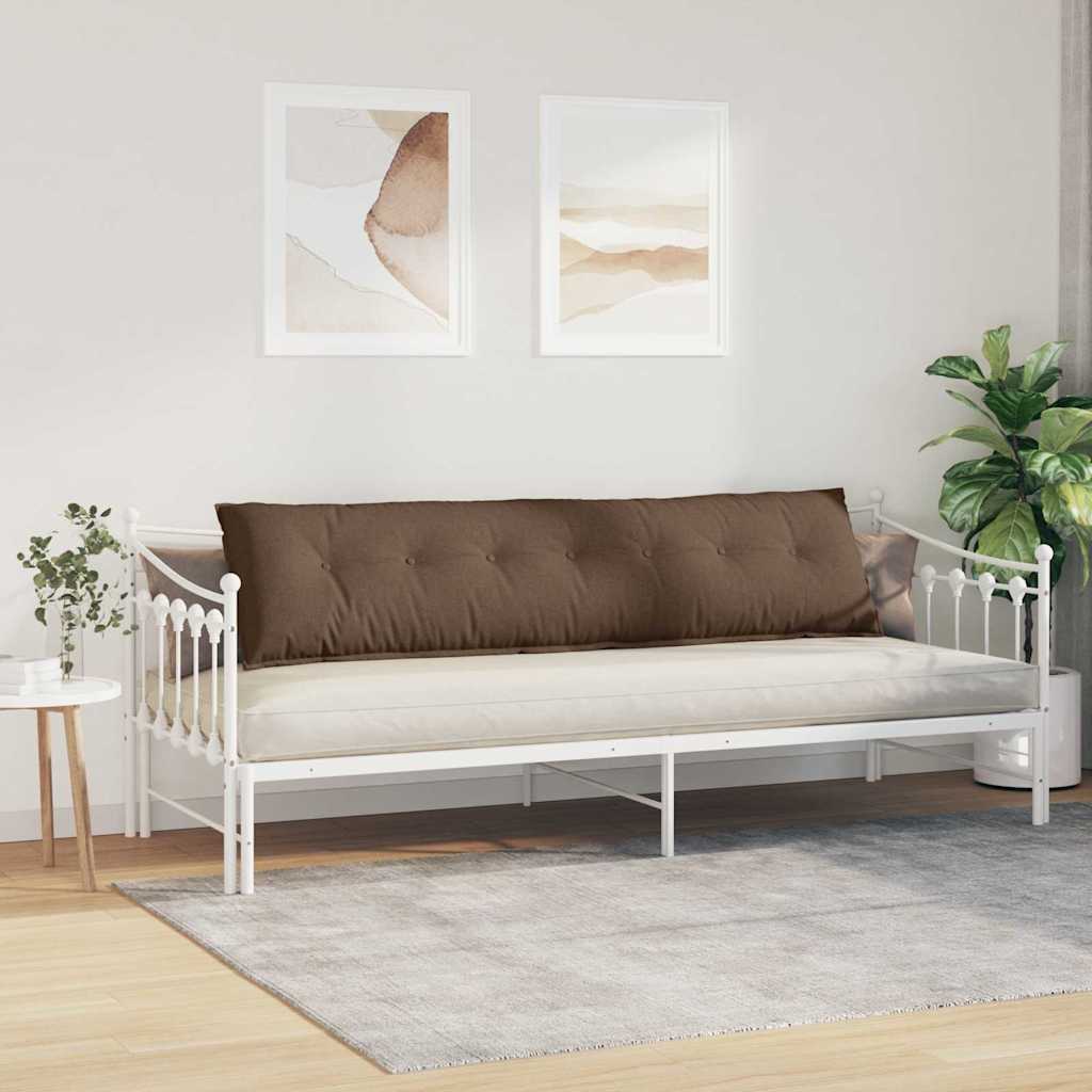 Rugkussen Bruin 200 x 19 x 50 cm Stof is nu te koop bij PeponiXL, paradijselijk wonen!