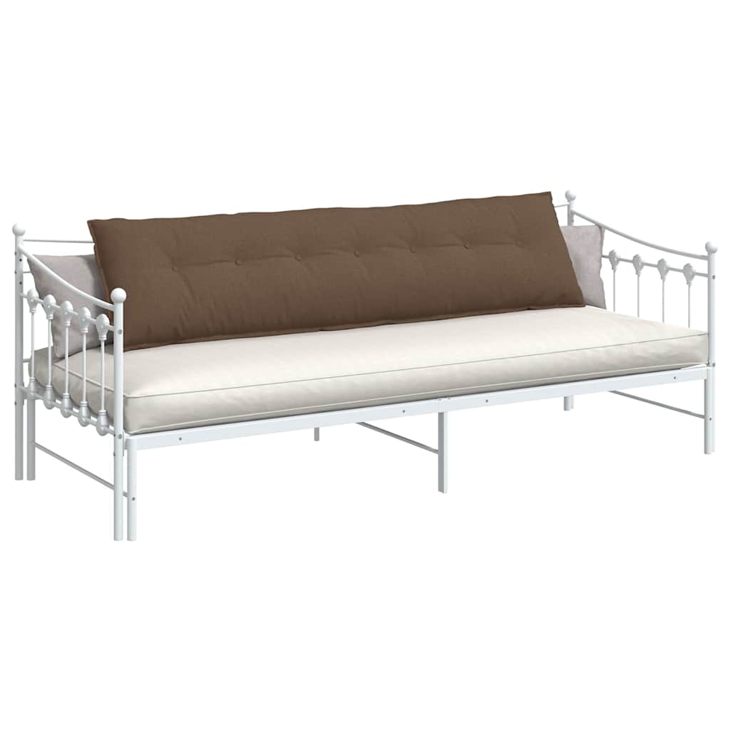 Rugkussen Bruin 200 x 19 x 50 cm Stof is nu te koop bij PeponiXL, paradijselijk wonen!