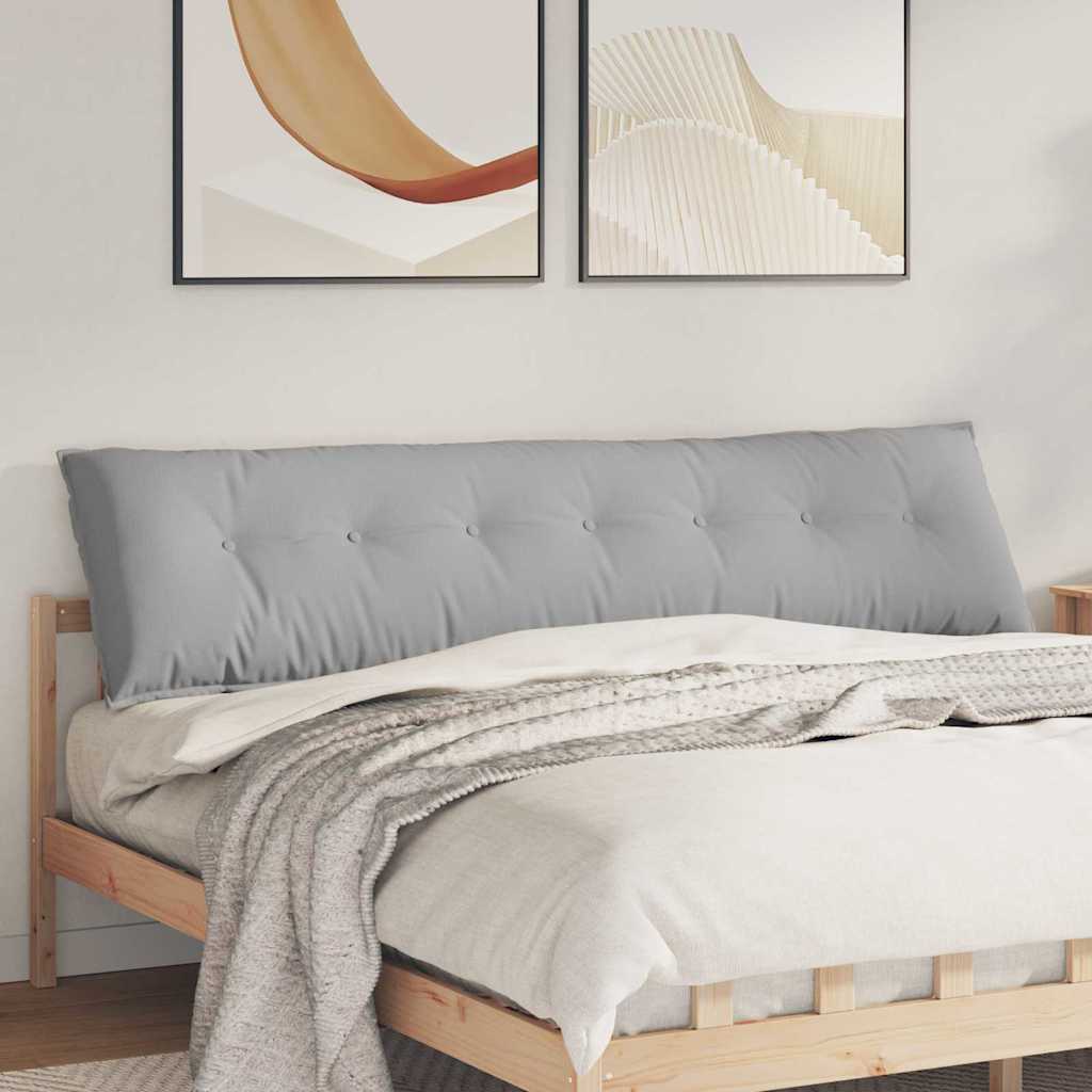Rugkussen Wolkengrijs 200 x 19 x 50 cm Stof is nu te koop bij PeponiXL, paradijselijk wonen!