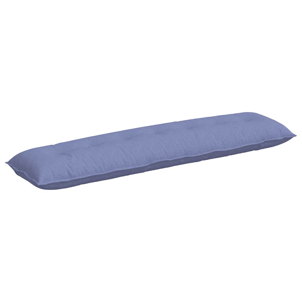 Rugkussen Jeans Blauw 200 x 19 x 50 cm Stof is nu te koop bij PeponiXL, paradijselijk wonen!