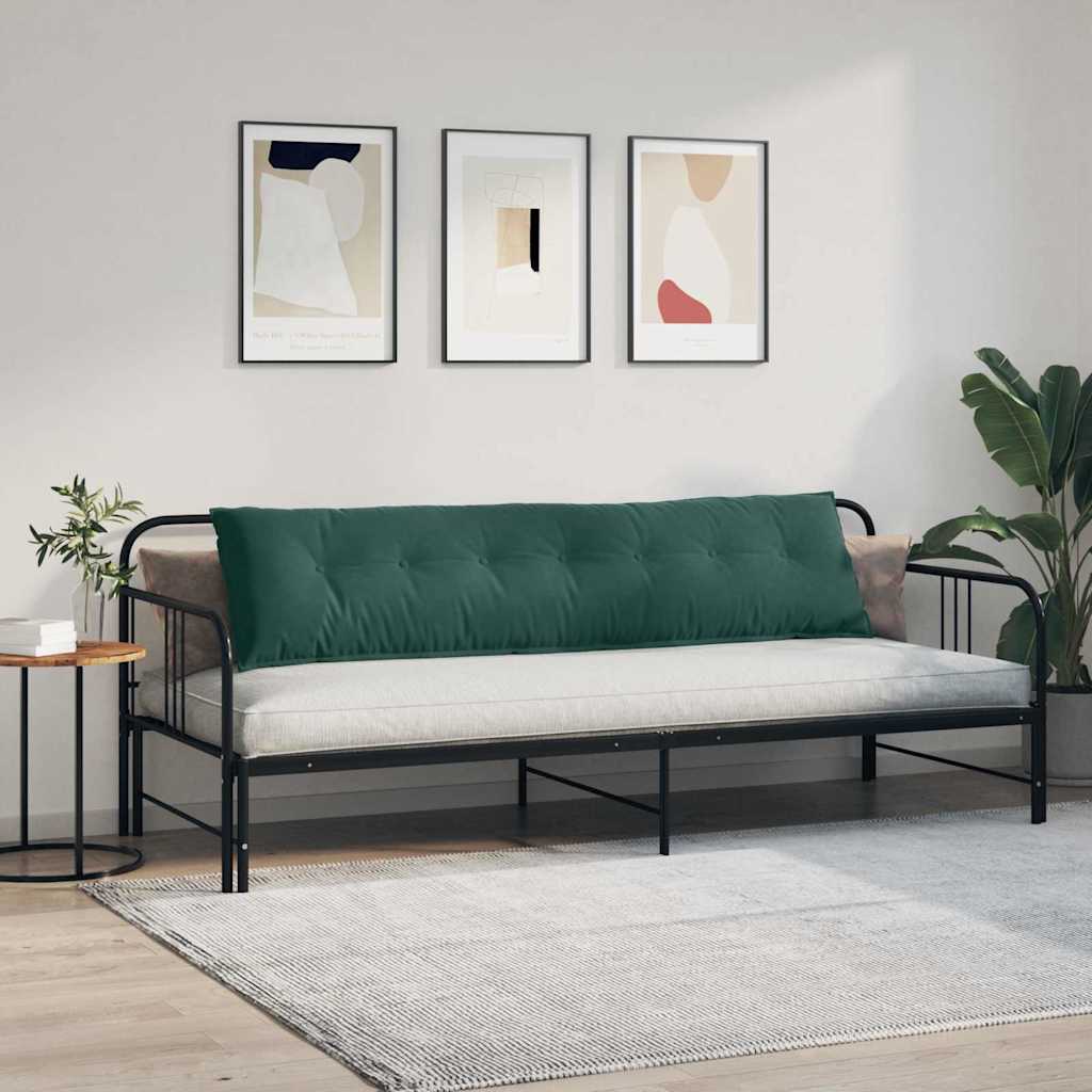 Rugkussen Donkergroen 200 x 50 cm Cordstof is nu te koop bij PeponiXL, paradijselijk wonen!