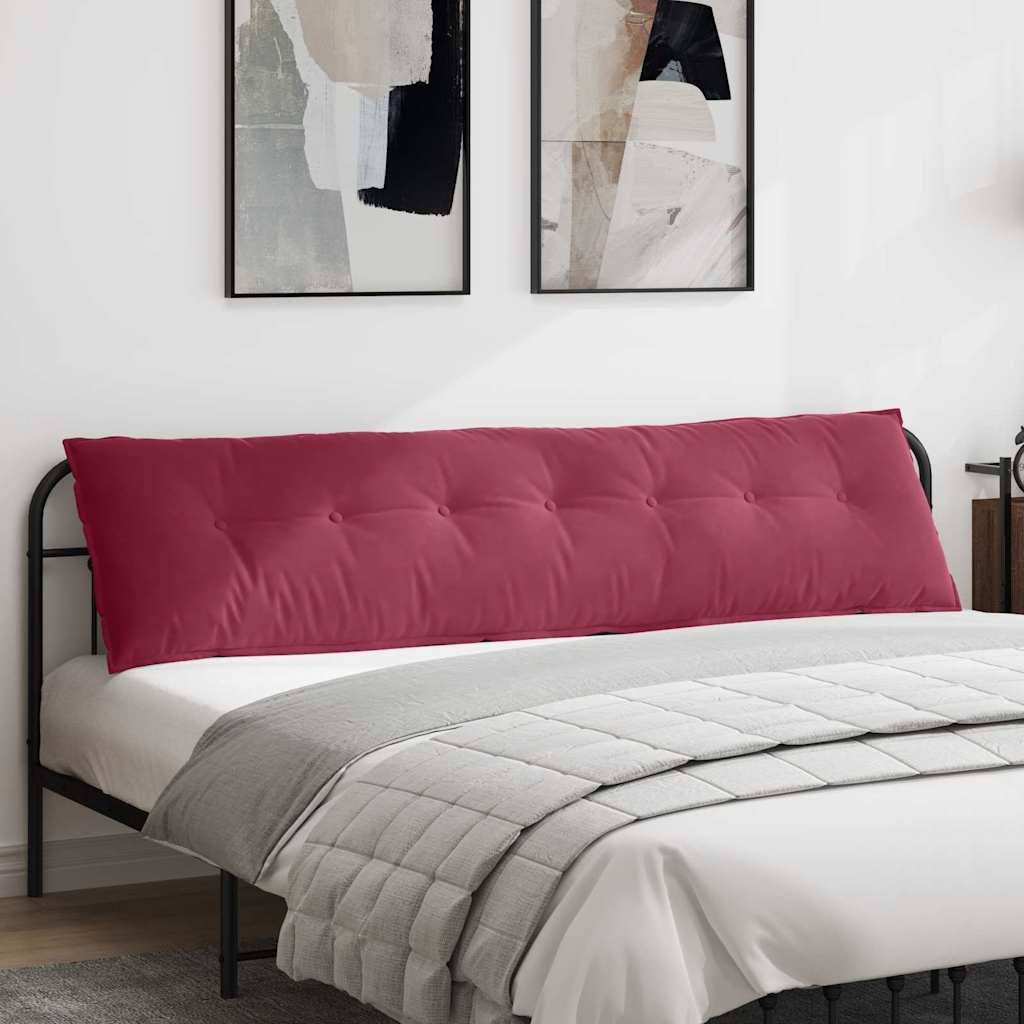 Rugkussen Wijnrood 200 x 50 cm Cordstof is nu te koop bij PeponiXL, paradijselijk wonen!