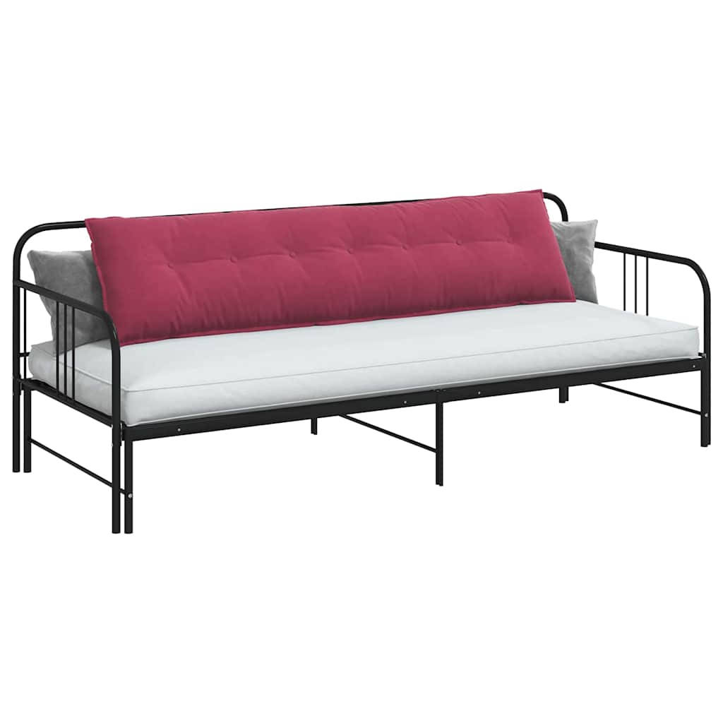 Rugkussen Wijnrood 200 x 50 cm Cordstof is nu te koop bij PeponiXL, paradijselijk wonen!