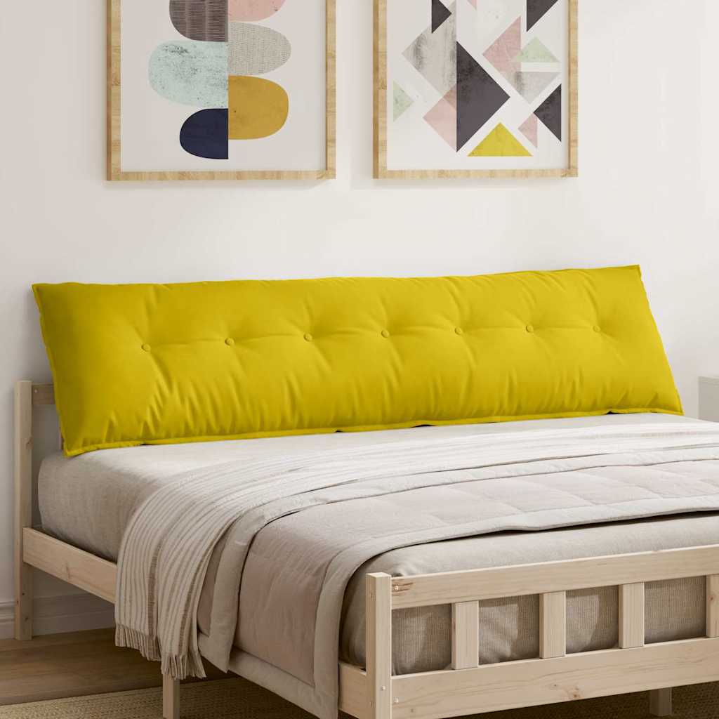 Rugkussen Geel 200 x 50 cm Cordstof is nu te koop bij PeponiXL, paradijselijk wonen!