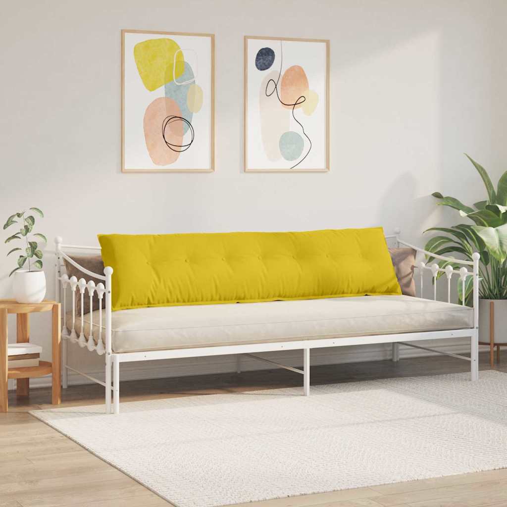 Rugkussen Geel 200 x 50 cm Cordstof is nu te koop bij PeponiXL, paradijselijk wonen!