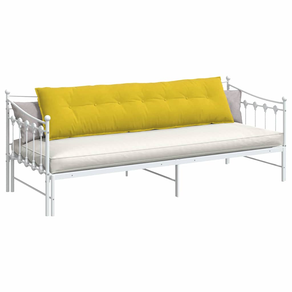 Rugkussen Geel 200 x 50 cm Cordstof is nu te koop bij PeponiXL, paradijselijk wonen!