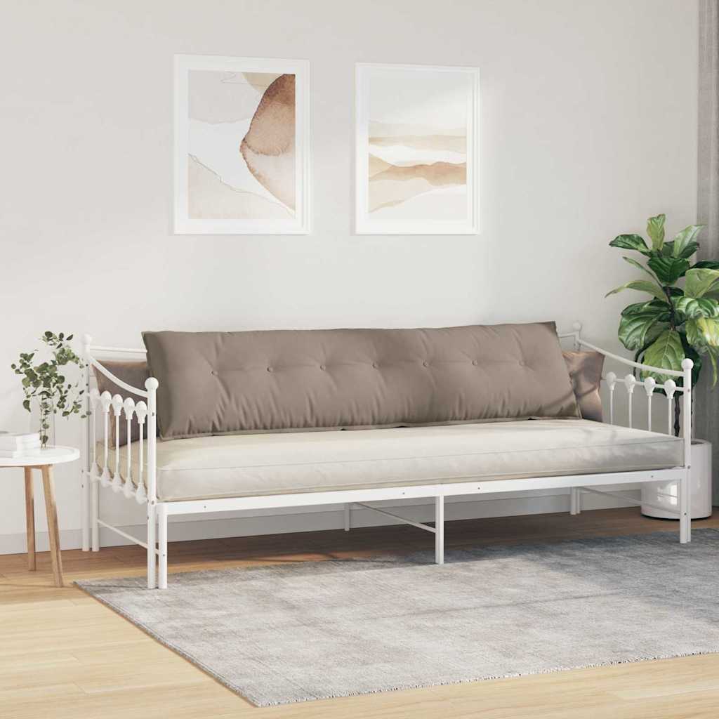 Rugkussen Taupe 200 x 50 cm Microvezel Stof is nu te koop bij PeponiXL, paradijselijk wonen!