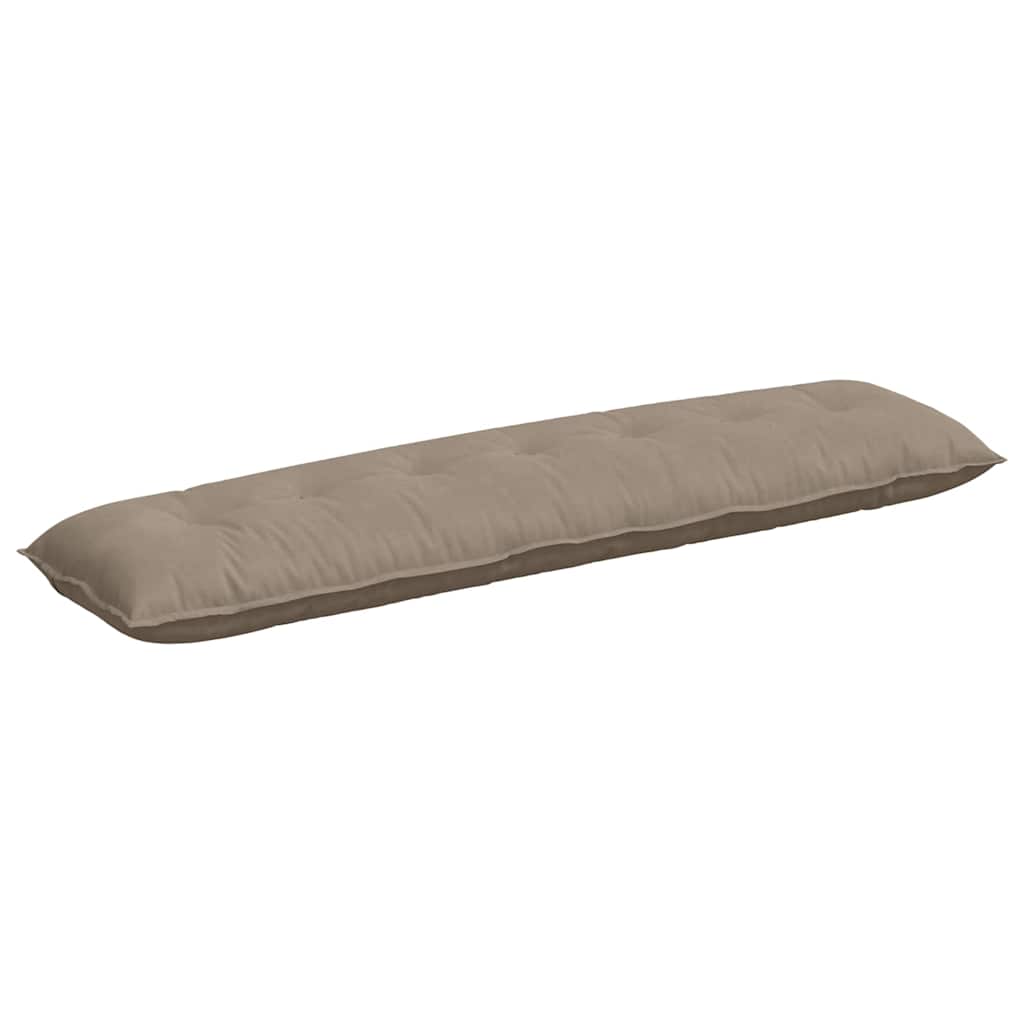 Rugkussen Taupe 200 x 50 cm Microvezel Stof is nu te koop bij PeponiXL, paradijselijk wonen!