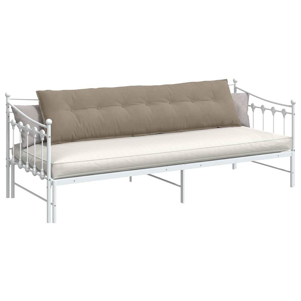 Rugkussen Taupe 200 x 50 cm Microvezel Stof is nu te koop bij PeponiXL, paradijselijk wonen!