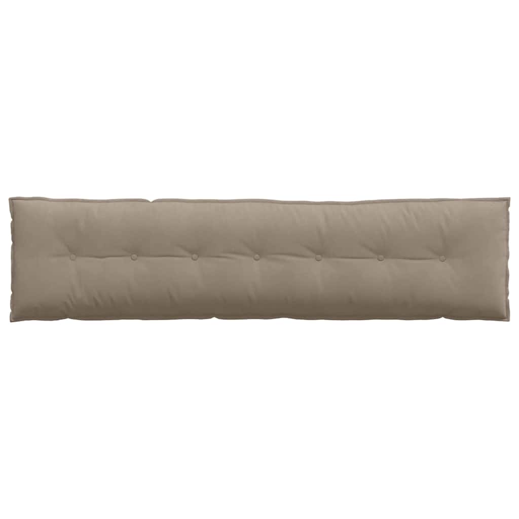 Rugkussen Taupe 200 x 50 cm Microvezel Stof is nu te koop bij PeponiXL, paradijselijk wonen!
