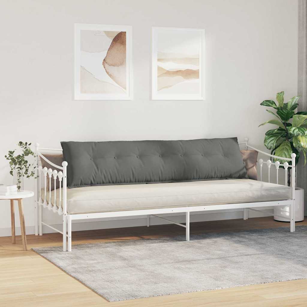 Rugkussen Donkergrijs 200 x 50 cm Microvezel Stof is nu te koop bij PeponiXL, paradijselijk wonen!