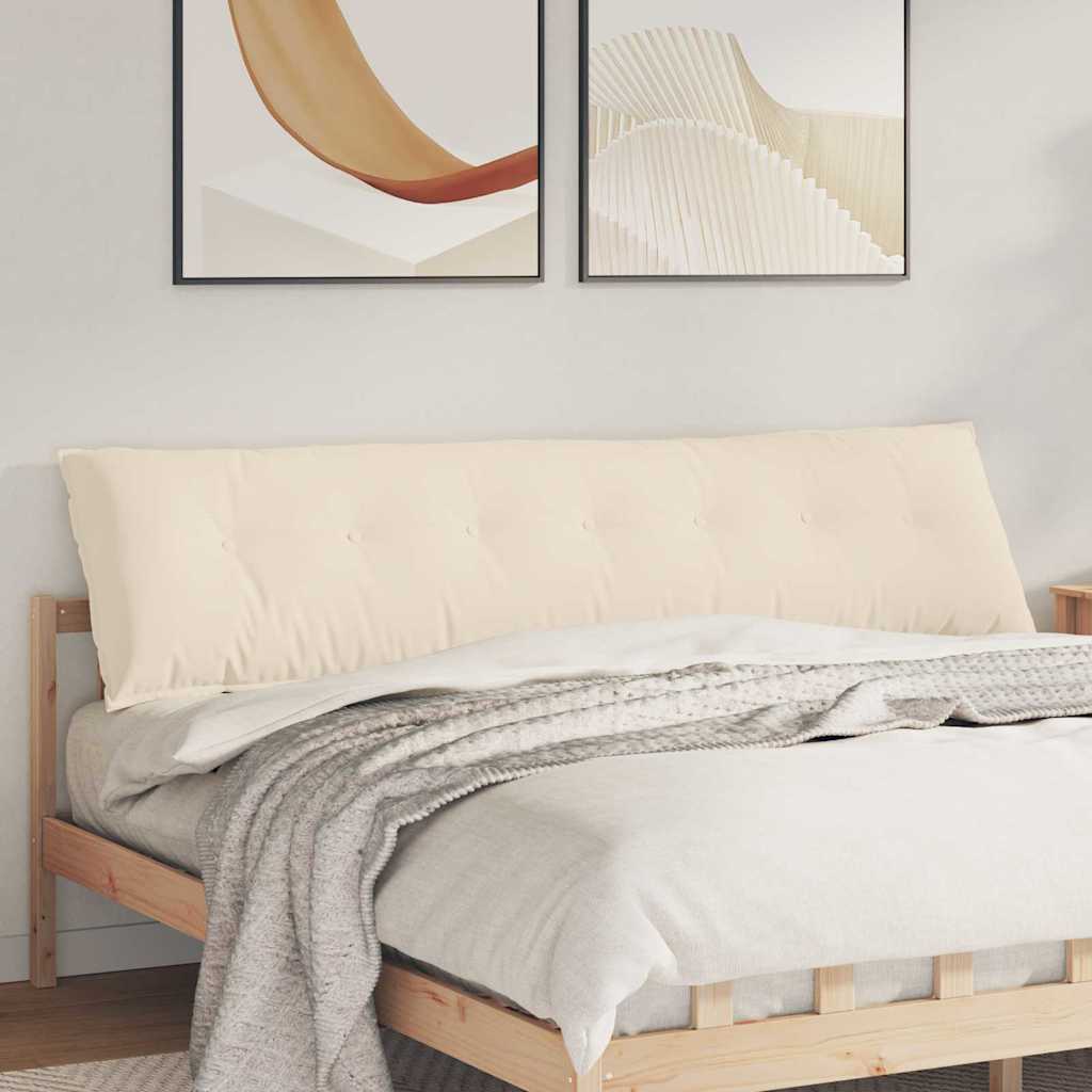 Rugkussen Beige 200 x 50 cm Microvezel Stof is nu te koop bij PeponiXL, paradijselijk wonen!