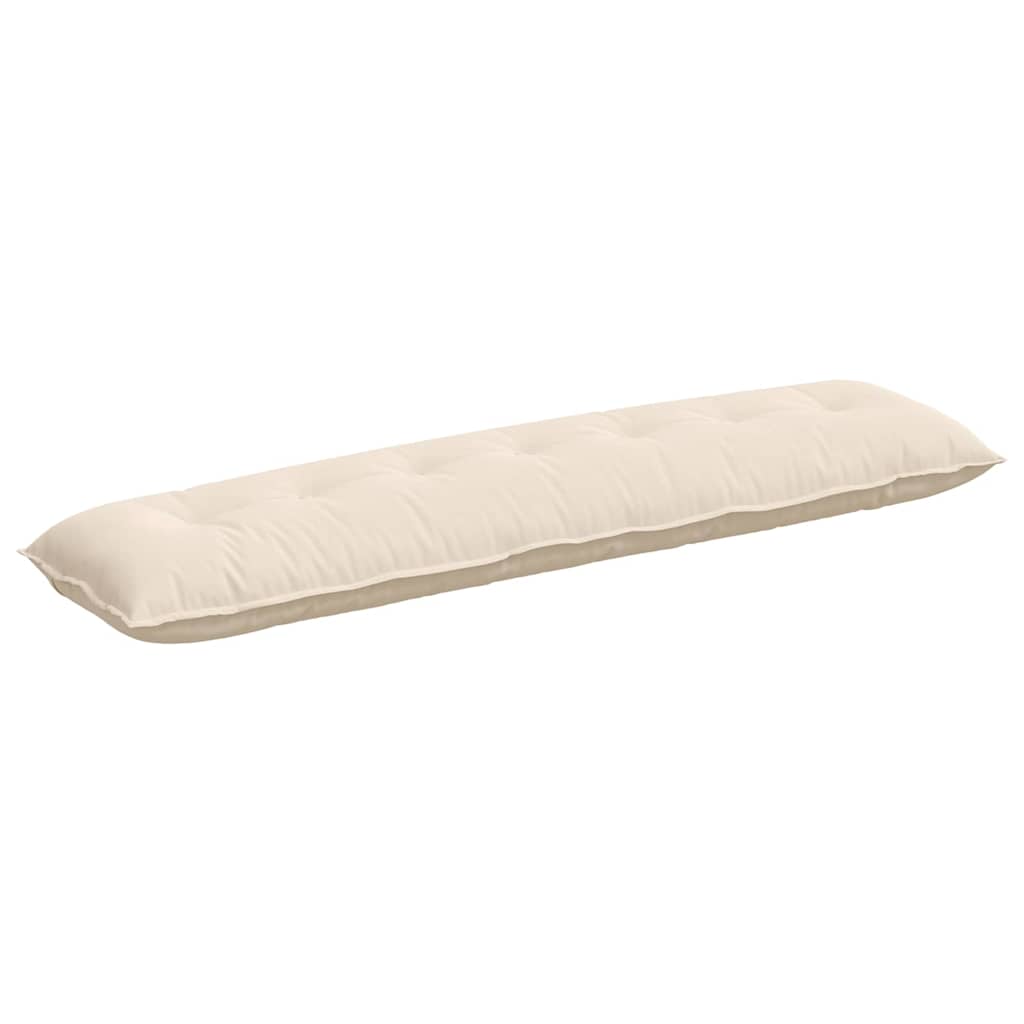 Rugkussen Beige 200 x 50 cm Microvezel Stof is nu te koop bij PeponiXL, paradijselijk wonen!