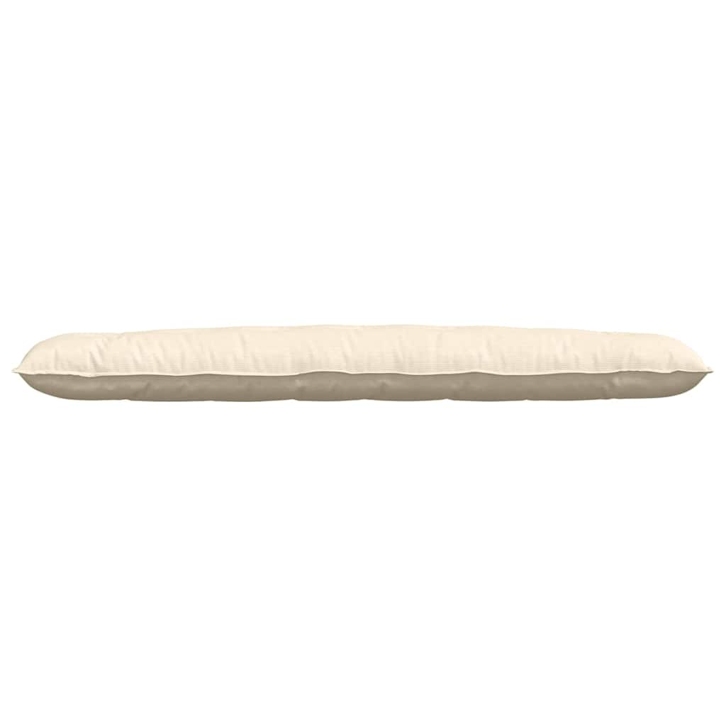Rugkussen Crème 200 x 50 cm Cordstof is nu te koop bij PeponiXL, paradijselijk wonen!