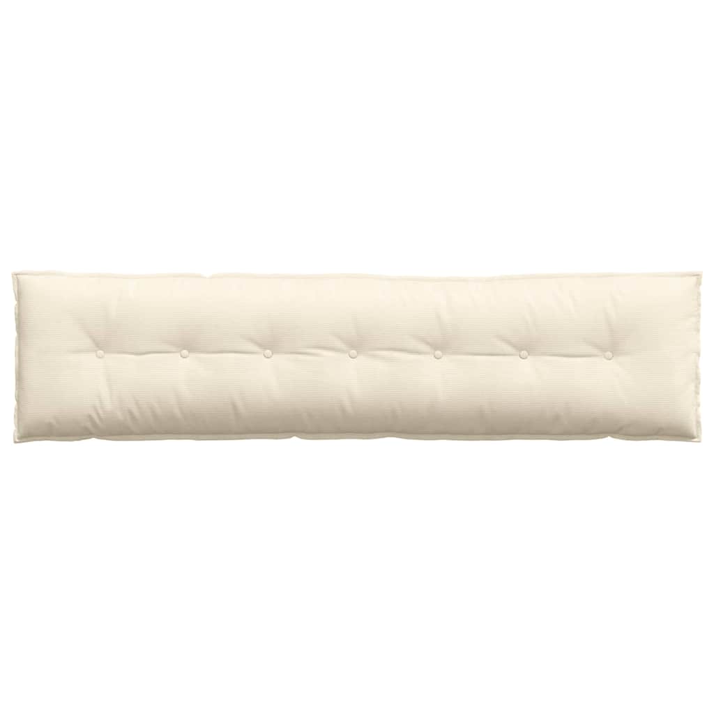 Rugkussen Crème 200 x 50 cm Cordstof is nu te koop bij PeponiXL, paradijselijk wonen!