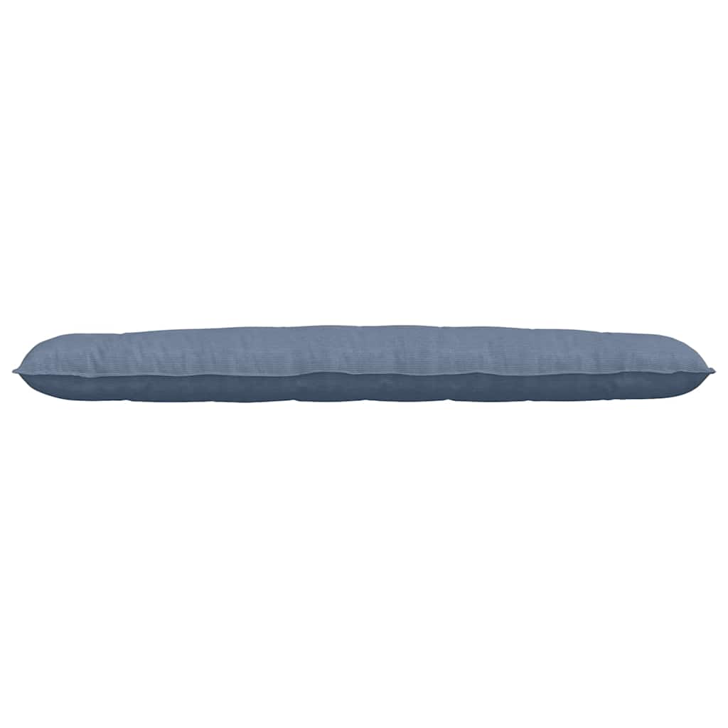 Rugkussen Blauw 200 x 50 cm Cordstof is nu te koop bij PeponiXL, paradijselijk wonen!