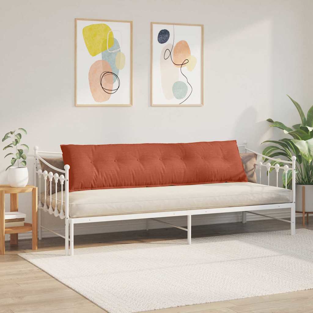 Rugkussen Rood-oranje 200 x 50 cm Cordstof is nu te koop bij PeponiXL, paradijselijk wonen!