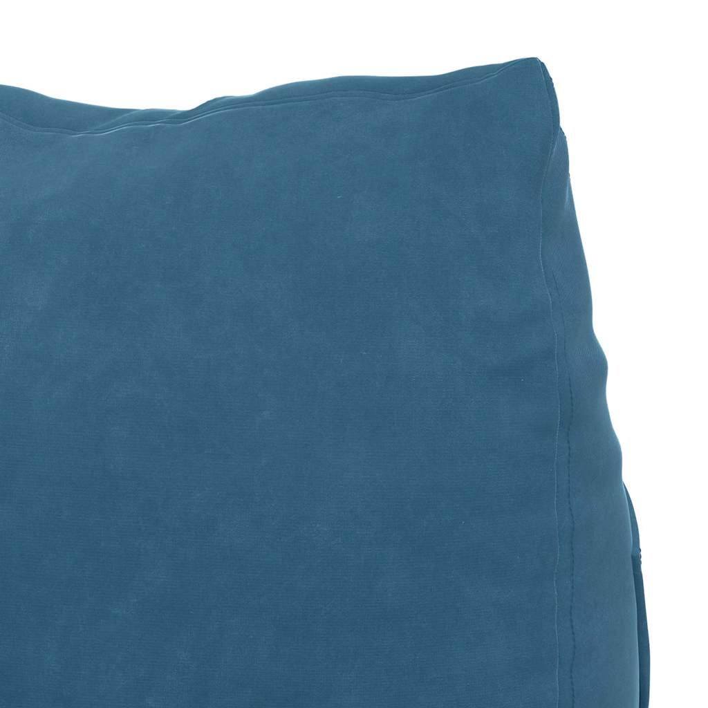 Rugkussen Blauw 45 x 20 x 35 cm Cordstof is nu te koop bij PeponiXL, paradijselijk wonen!