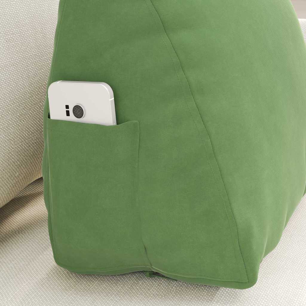 Rugkussen Lichtgroen 45 x 20 x 35 cm Cordstof is nu te koop bij PeponiXL, paradijselijk wonen!