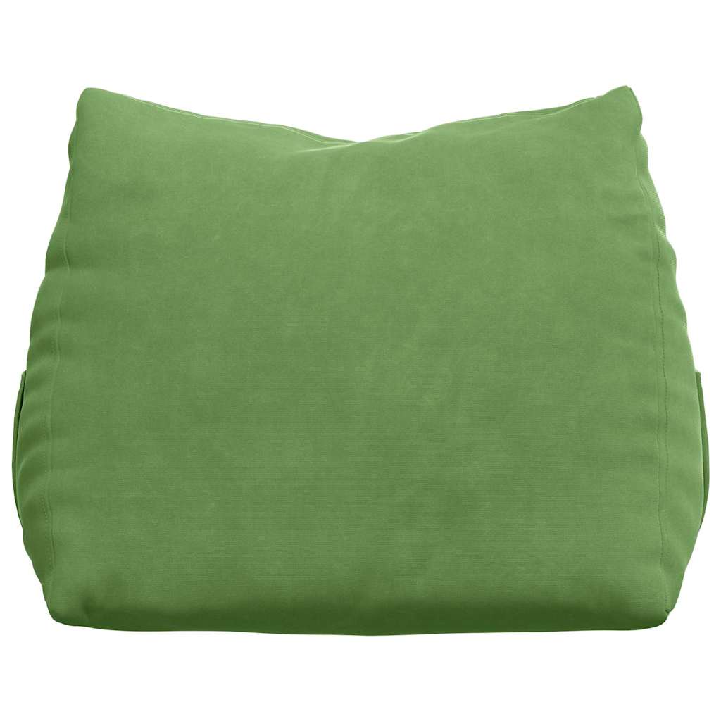 Rugkussen Lichtgroen 45 x 20 x 35 cm Cordstof is nu te koop bij PeponiXL, paradijselijk wonen!