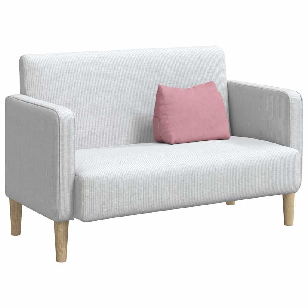 Rugkussen Roze 45 x 20 x 35 cm Cordstof is nu te koop bij PeponiXL, paradijselijk wonen!
