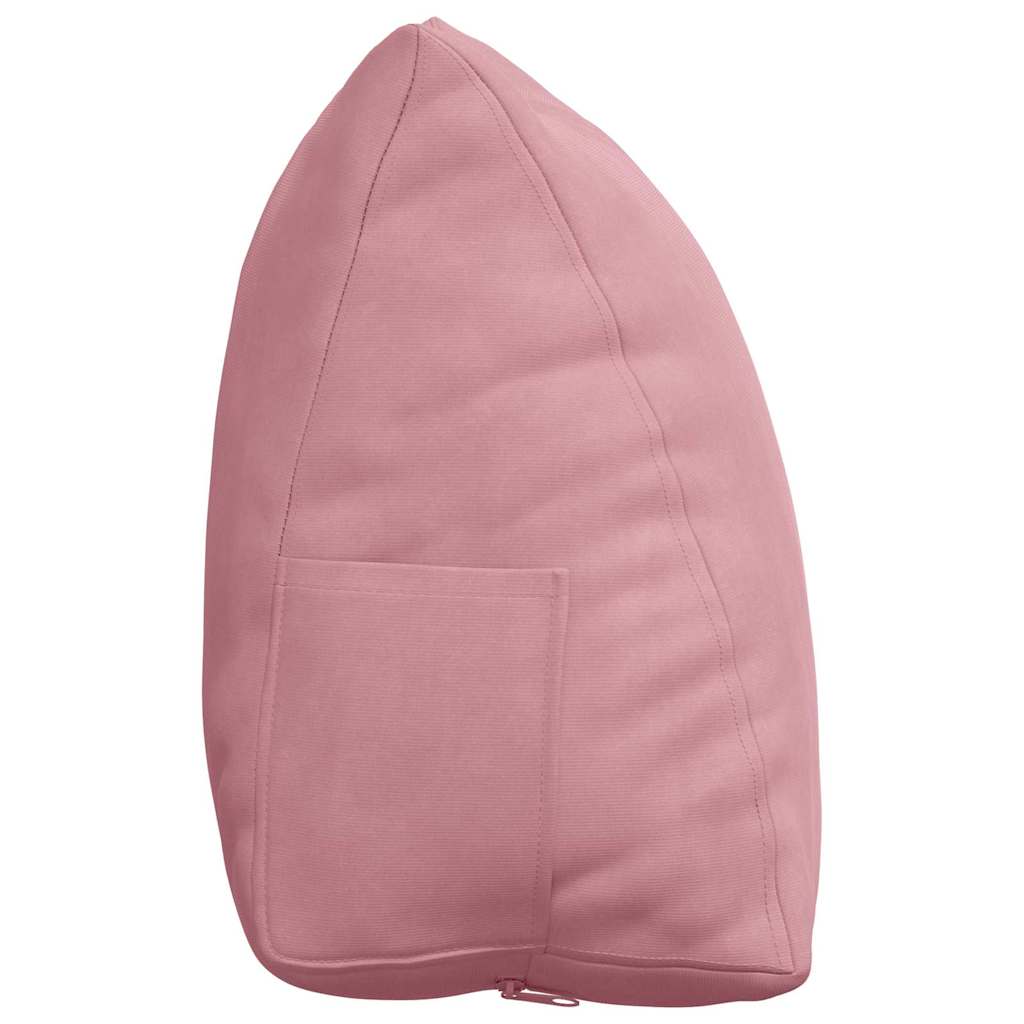 Rugkussen Roze 45 x 20 x 35 cm Cordstof is nu te koop bij PeponiXL, paradijselijk wonen!