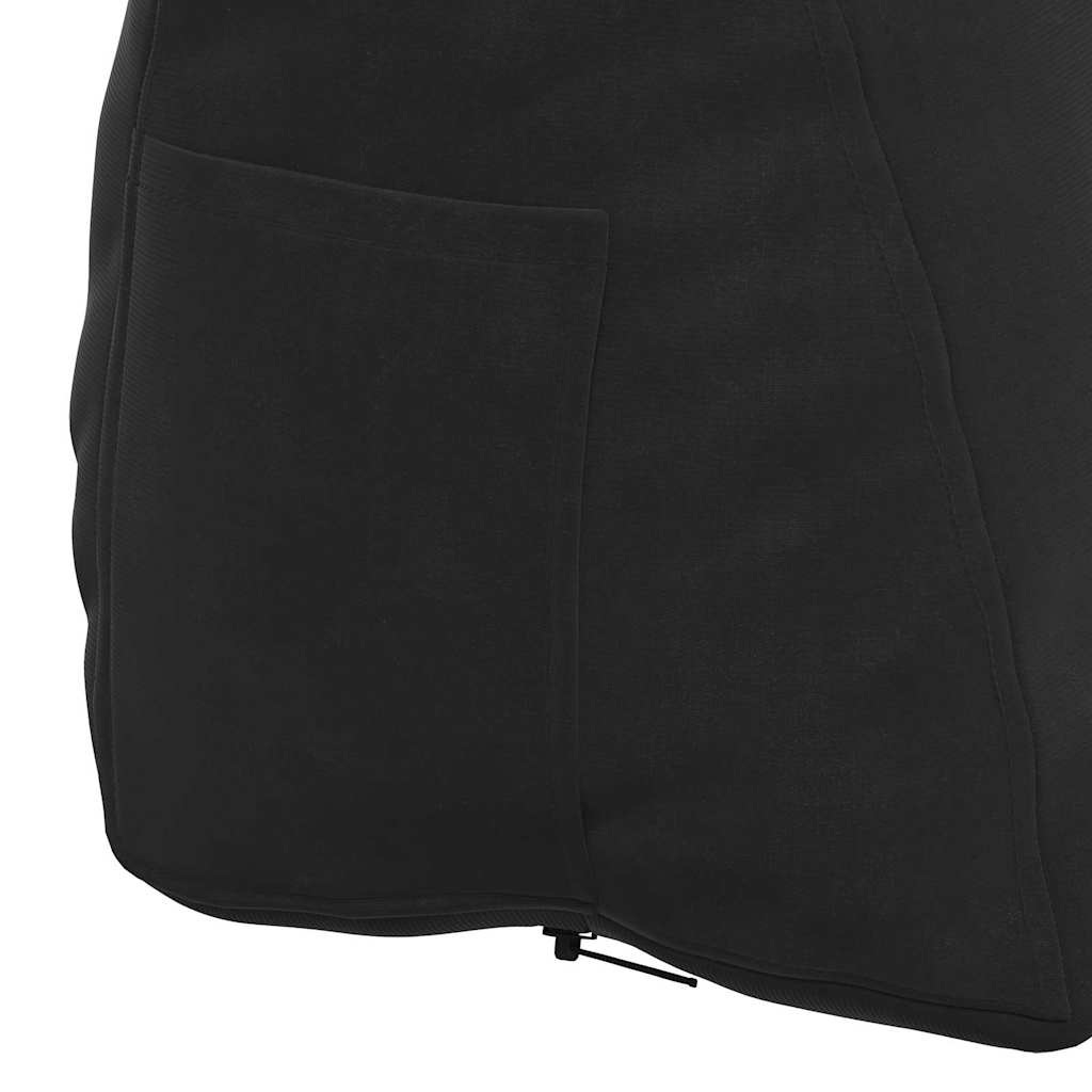 Rugkussen Zwart 45 x 20 x 35 cm Cordstof is nu te koop bij PeponiXL, paradijselijk wonen!