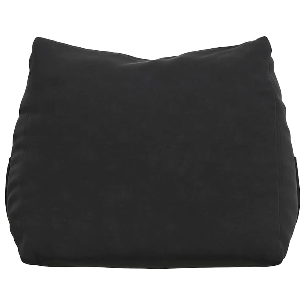 Rugkussen Zwart 45 x 20 x 35 cm Cordstof is nu te koop bij PeponiXL, paradijselijk wonen!