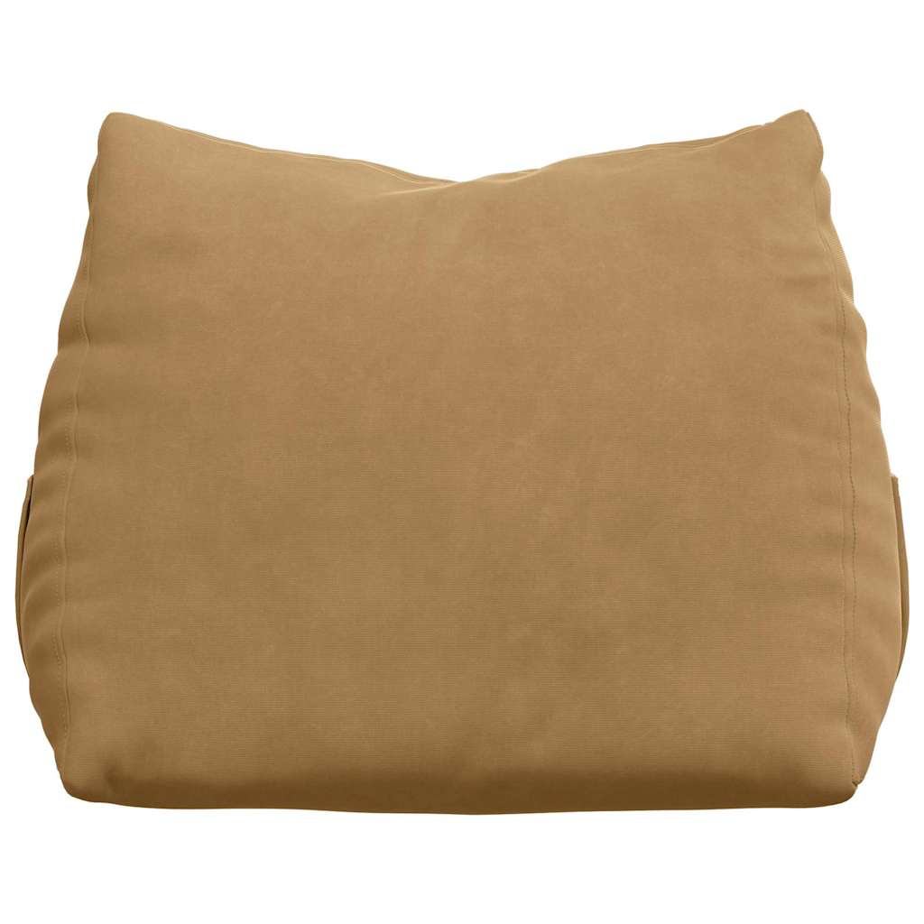 Rugkussen Bruin 45 x 20 x 35 cm Cordstof is nu te koop bij PeponiXL, paradijselijk wonen!
