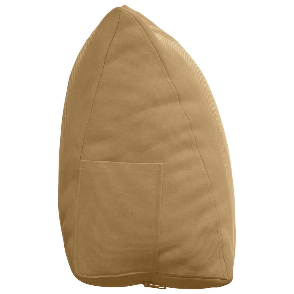 Rugkussen Bruin 45 x 20 x 35 cm Cordstof is nu te koop bij PeponiXL, paradijselijk wonen!