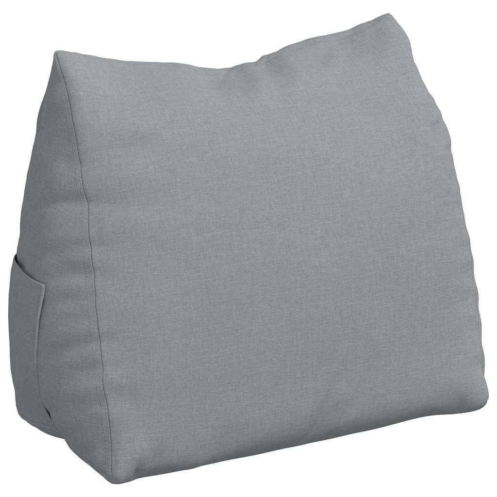 Rugkussen Lichtgrijs 60 x 20 x 50 cm Stof is nu te koop bij PeponiXL, paradijselijk wonen!