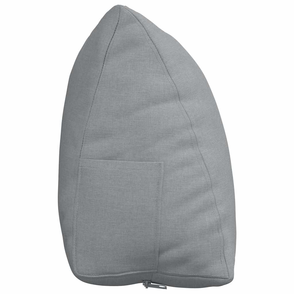 Rugkussen Lichtgrijs 60 x 20 x 50 cm Stof is nu te koop bij PeponiXL, paradijselijk wonen!