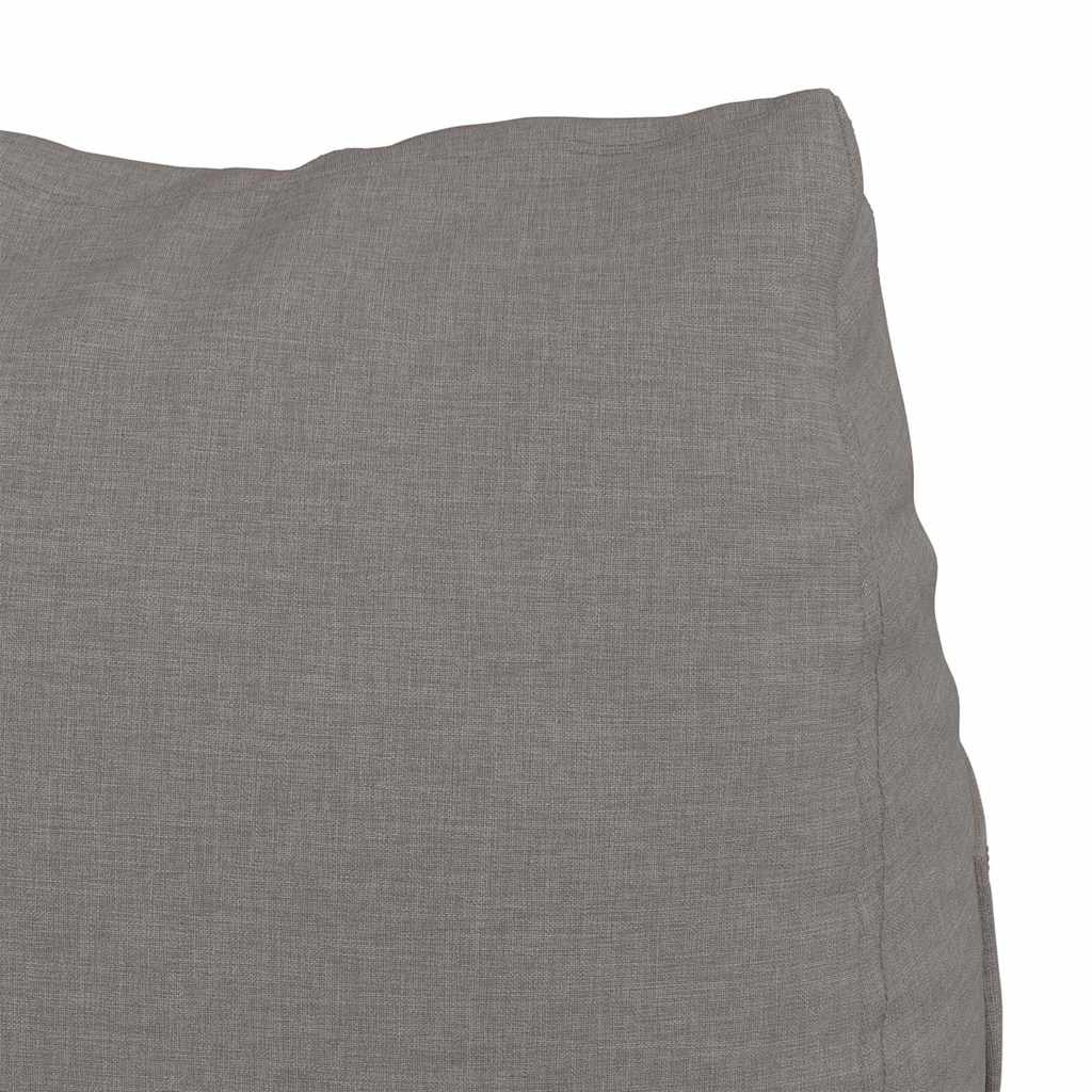 Rugkussen Taupe 60 x 20 x 50 cm Stof is nu te koop bij PeponiXL, paradijselijk wonen!