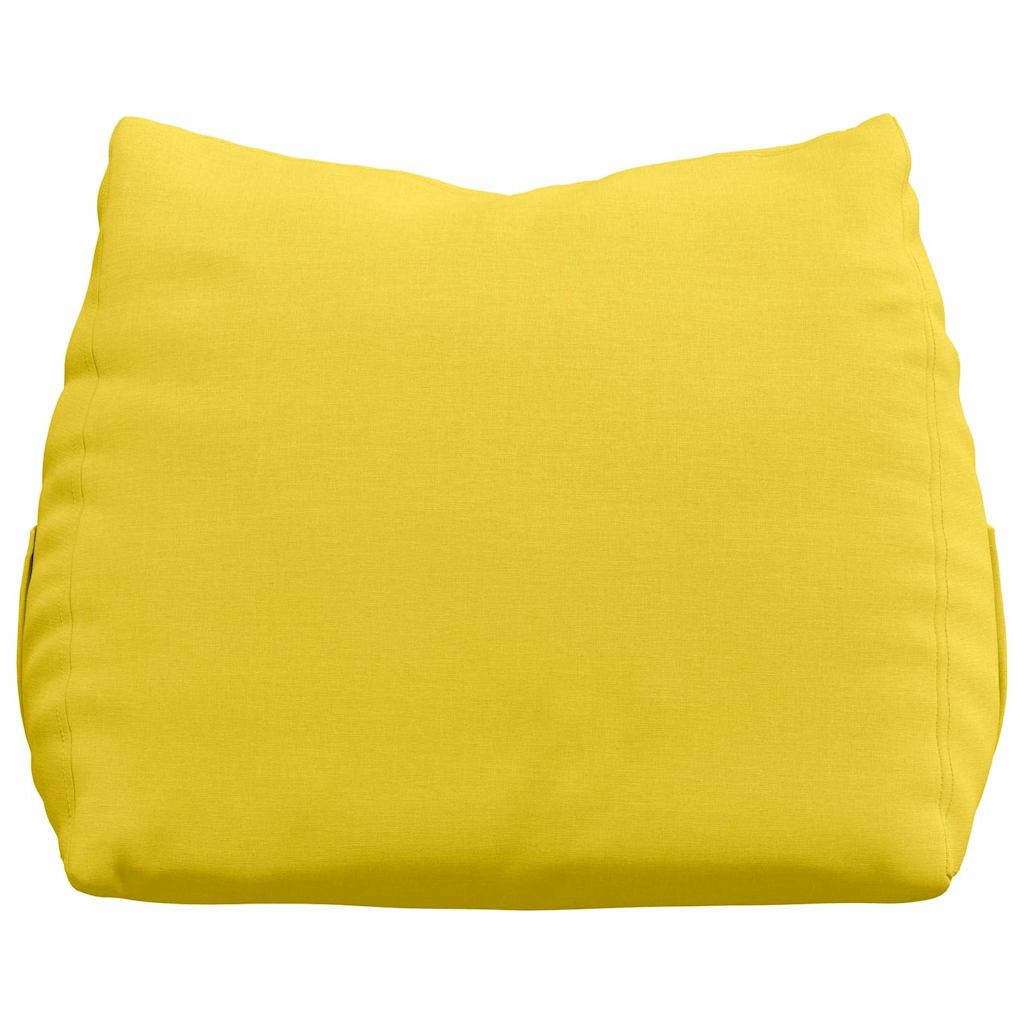 Rugkussen Lichtgeel 60 x 20 x 50 cm Stof is nu te koop bij PeponiXL, paradijselijk wonen!
