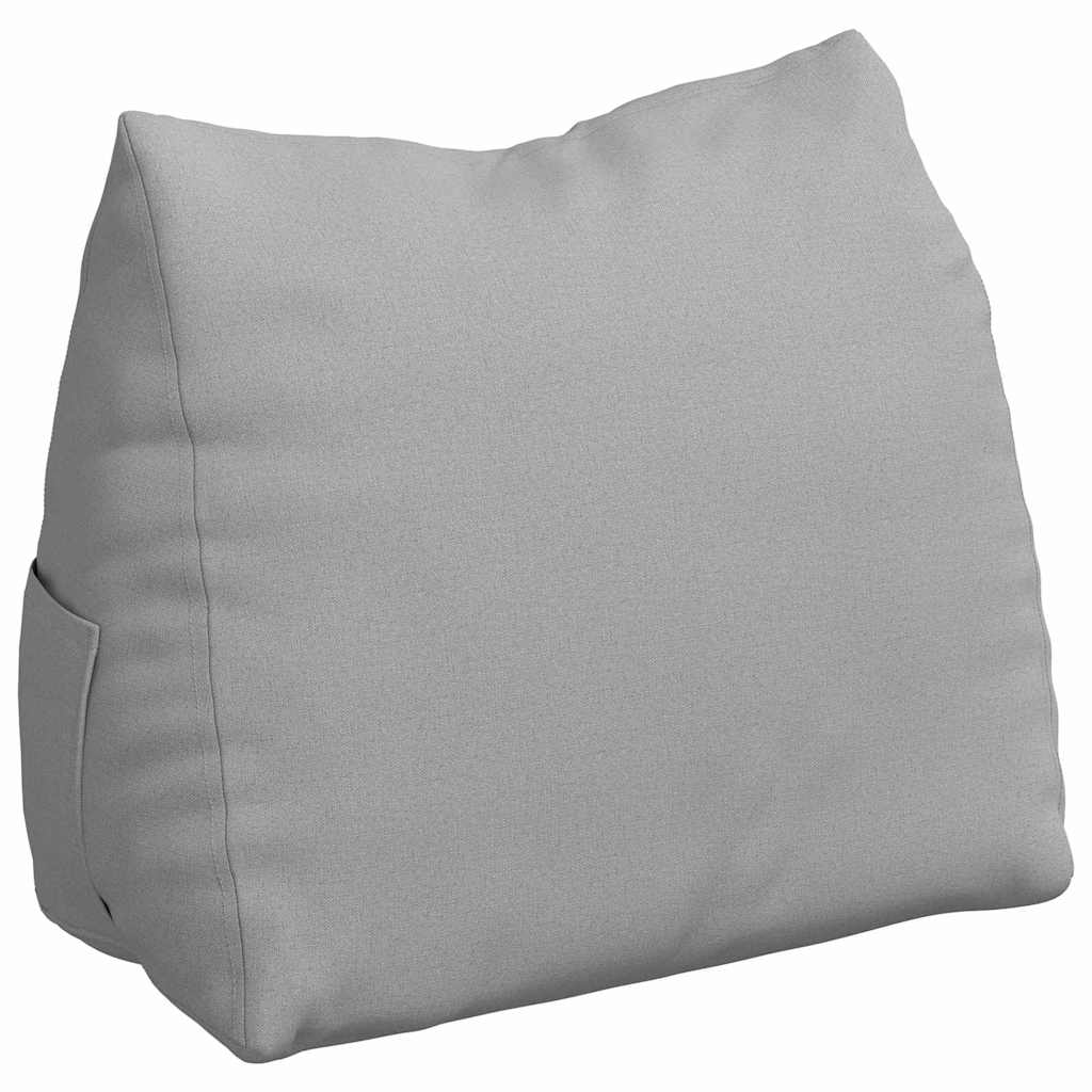 Rugkussen Wolkengrijs 60 x 20 x 50 cm Stof is nu te koop bij PeponiXL, paradijselijk wonen!