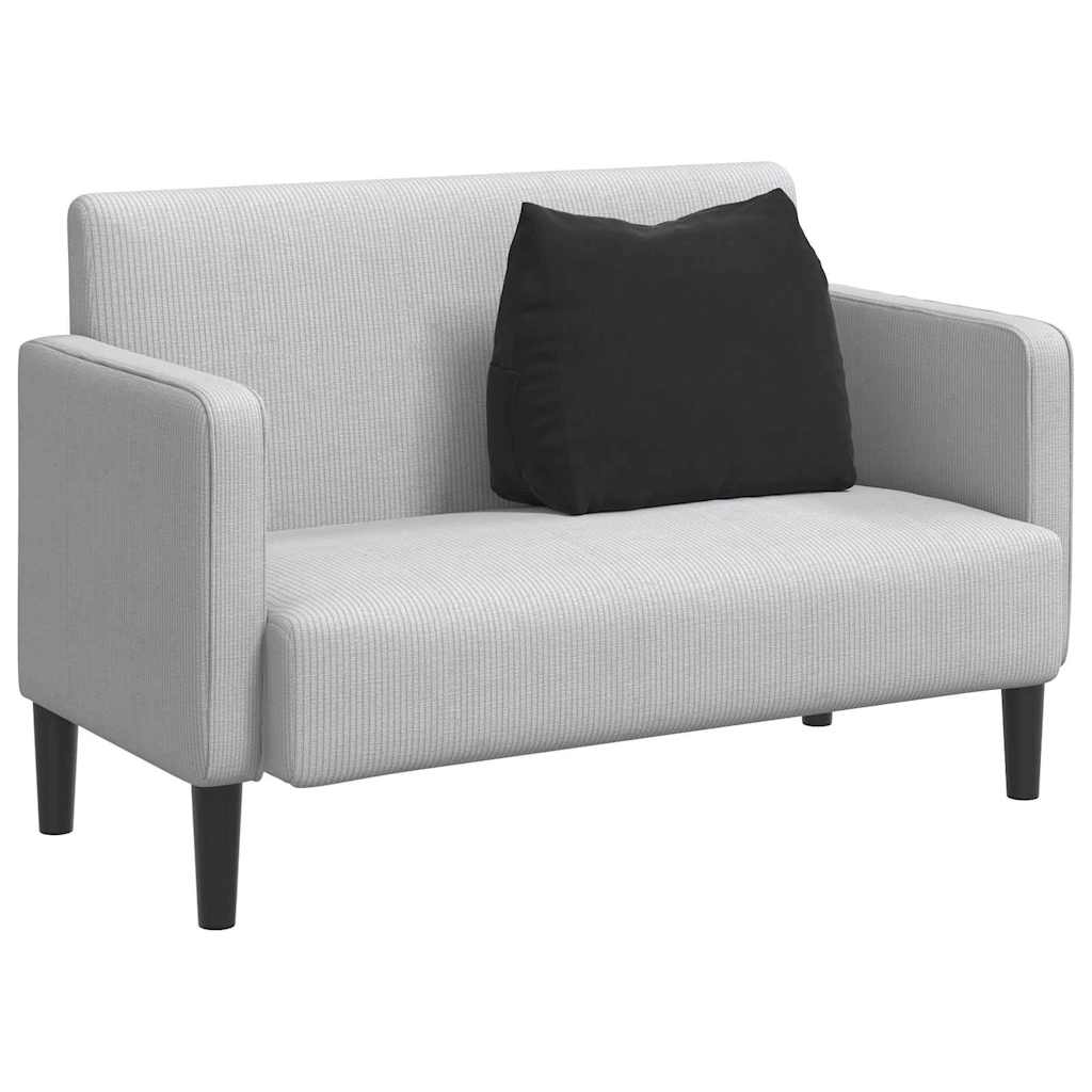 Rugkussen Zwart 60 x 20 x 50 cm Cordstof is nu te koop bij PeponiXL, paradijselijk wonen!