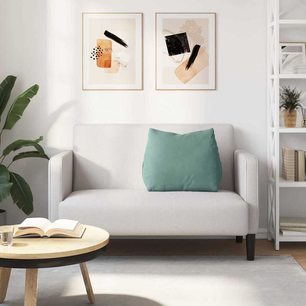 Rugkussen Zeegroen 60 x 20 x 50 cm Cordstof is nu te koop bij PeponiXL, paradijselijk wonen!