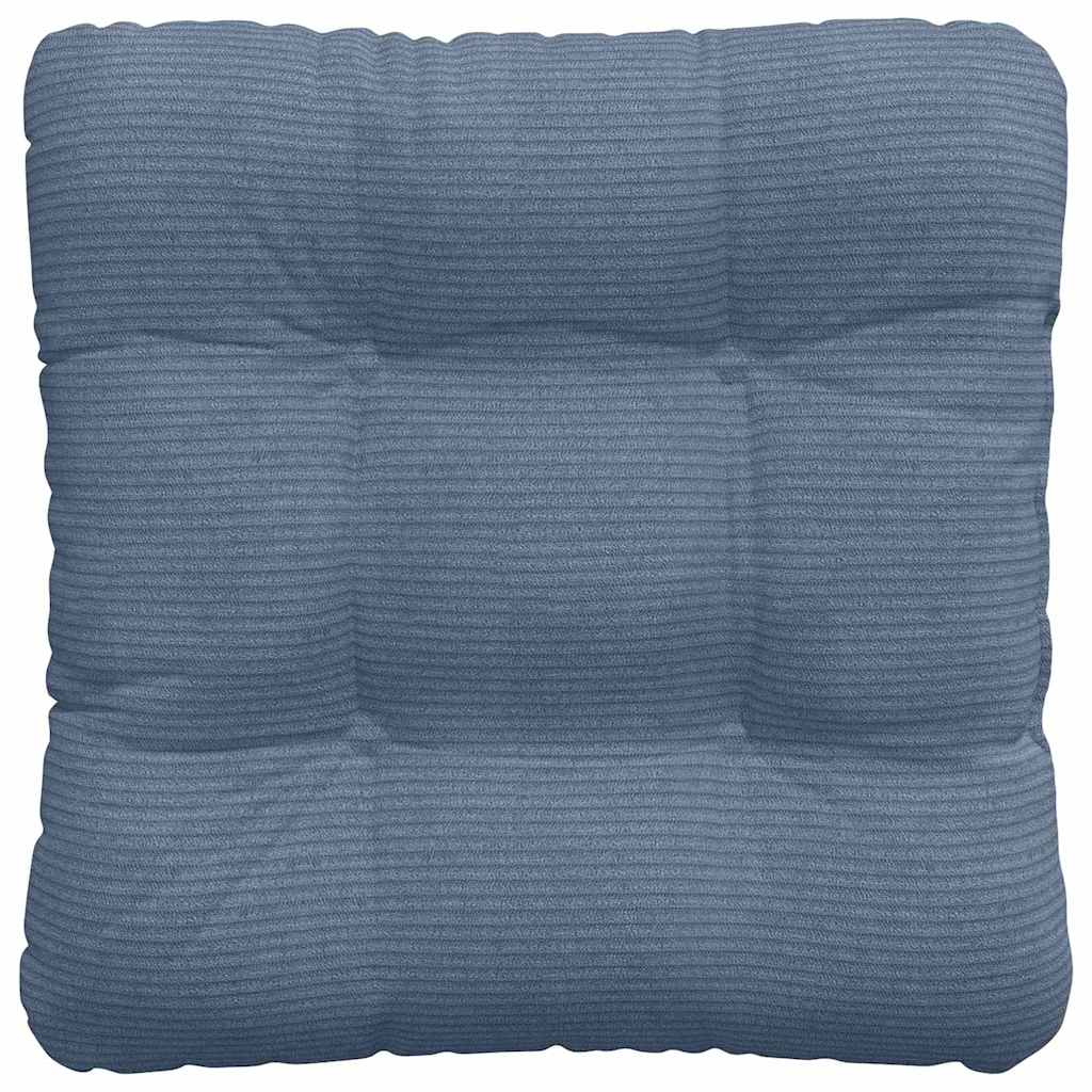 Zitkussens 4 pcs Blauw 40 x 40 cm Katoen Stof is nu te koop bij PeponiXL, paradijselijk wonen!