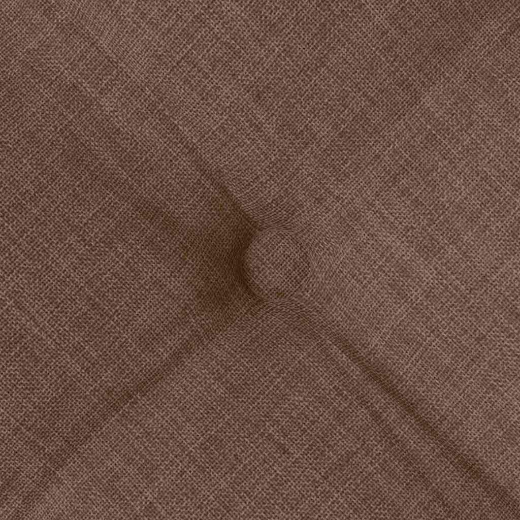 Zitkussens 2 pcs Bruin 40 x 40 x 6 cm Stof is nu te koop bij PeponiXL, paradijselijk wonen!