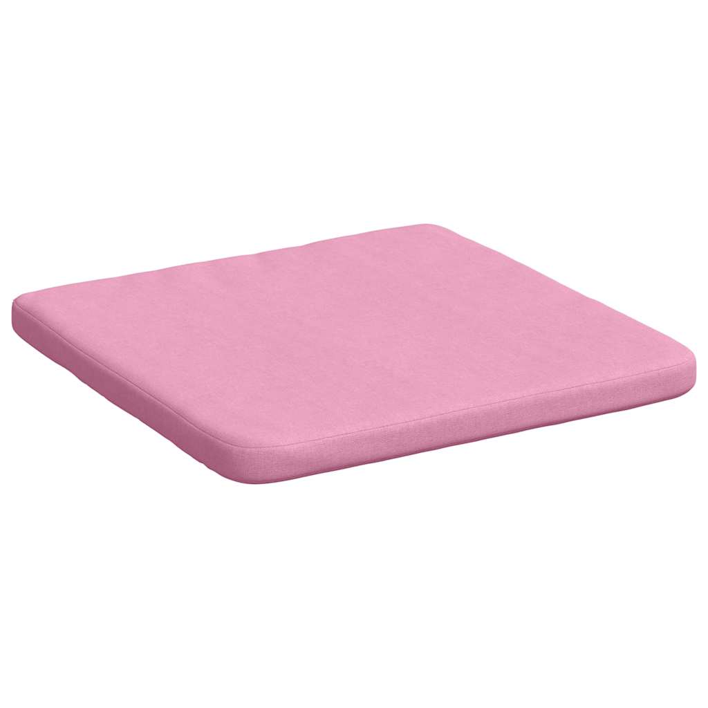 Zitkussens 4 stuks Roze 40 x 40 x 3 cm Stof is nu te koop bij PeponiXL, paradijselijk wonen!