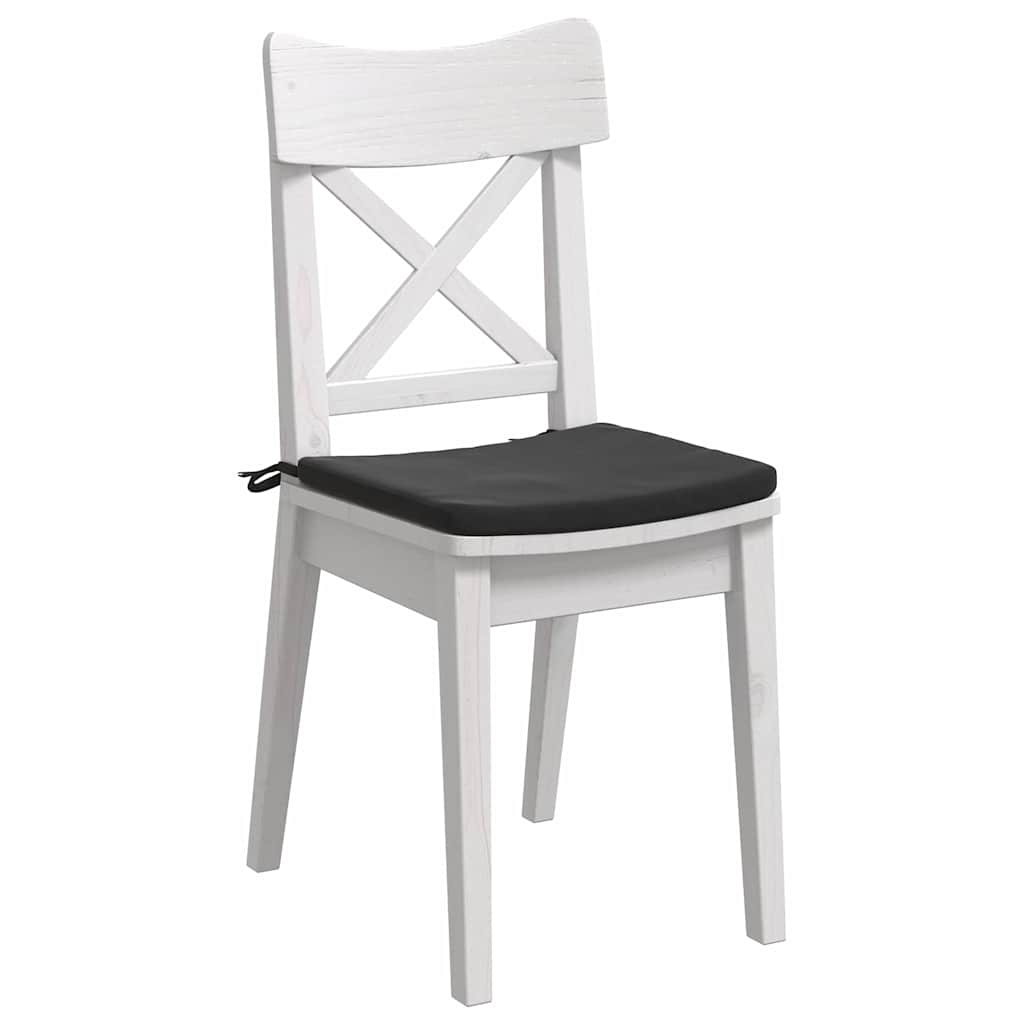 Zitkussens 4 pcs Zwart 40 x 40 x 3 cm Fluweel is nu te koop bij PeponiXL, paradijselijk wonen!