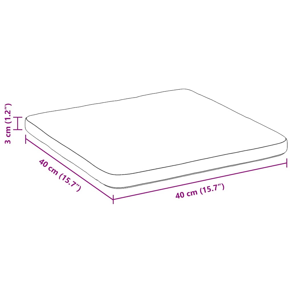 Zitkussens 4 pcs Zwart 40 x 40 x 3 cm Fluweel is nu te koop bij PeponiXL, paradijselijk wonen!