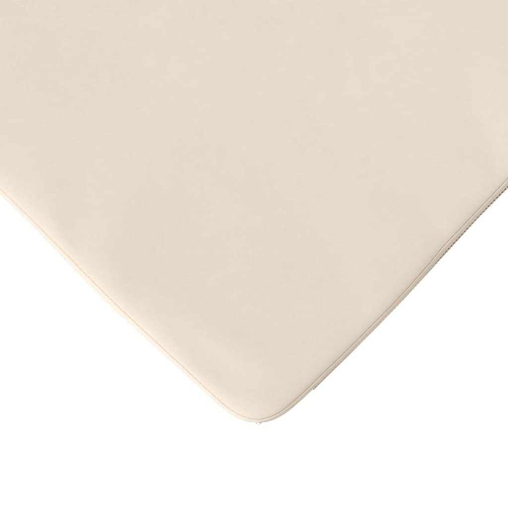 Zitkussens 4 pcs Beige 40 x 40 x 3 cm Microvezel Stof is nu te koop bij PeponiXL, paradijselijk wonen!