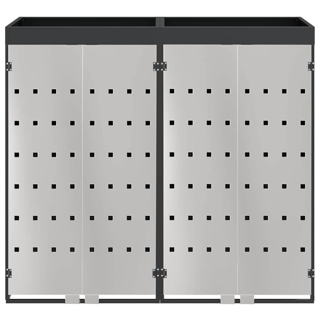 Wieltjesbakopslag voor 3 bakken Antraciet 340 x 77.5 x 115.5 cm is nu te koop bij PeponiXL, paradijselijk wonen!