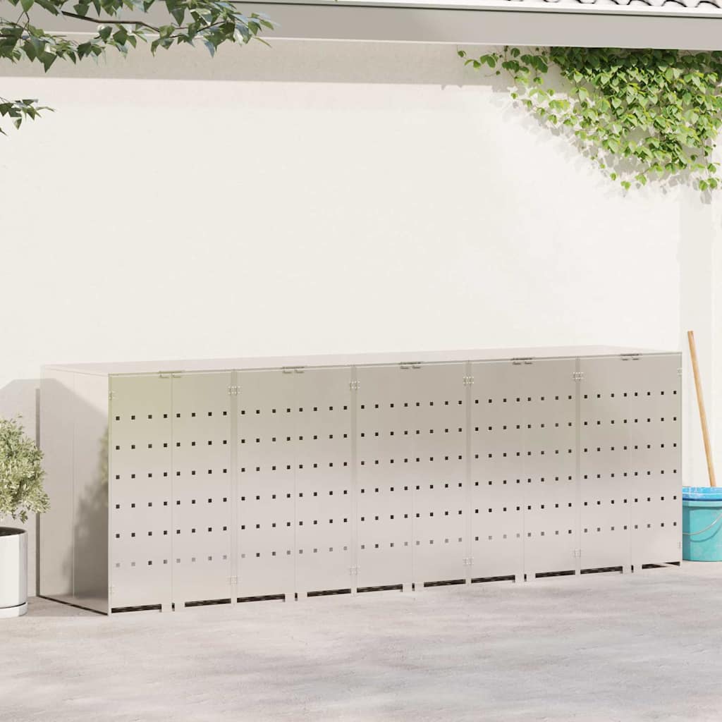 Wieltjesbakopslag voor 3 bakken Zilver 340 x 77.5 x 115.5 cm is nu te koop bij PeponiXL, paradijselijk wonen!