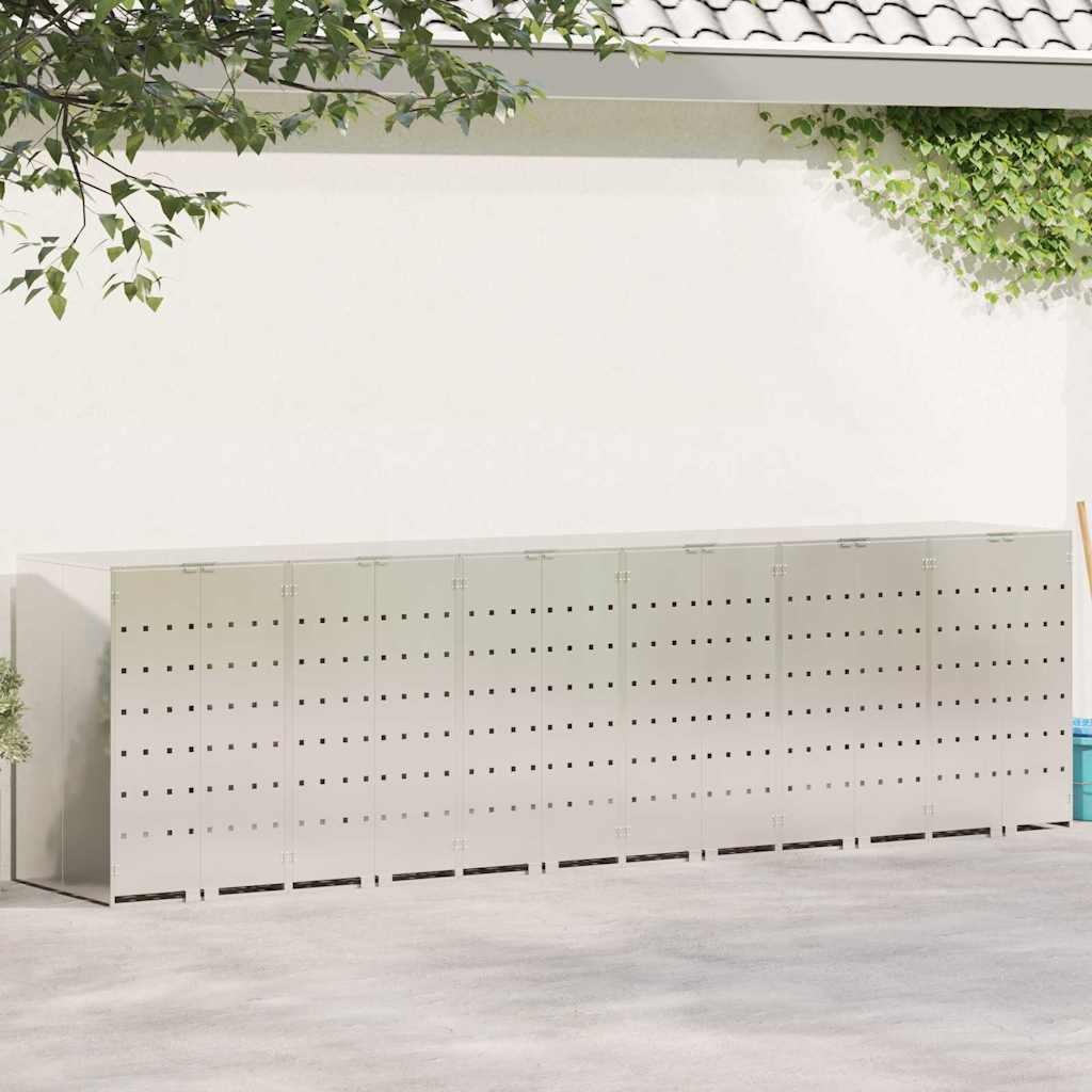 Wieltjesbakopslag voor 3 bakken Zilver 340 x 77.5 x 115.5 cm is nu te koop bij PeponiXL, paradijselijk wonen!