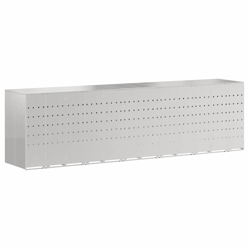 Wieltjesbakopslag voor 3 bakken Zilver 340 x 77.5 x 115.5 cm is nu te koop bij PeponiXL, paradijselijk wonen!